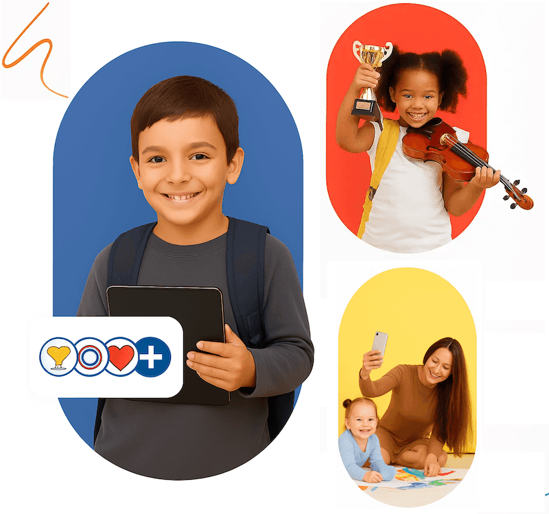 Niños aprendiendo con KiddoClimbs